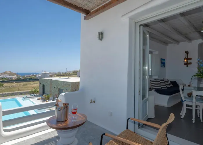 Myconian Theros All Suite Hotel Апарт-отель 4*