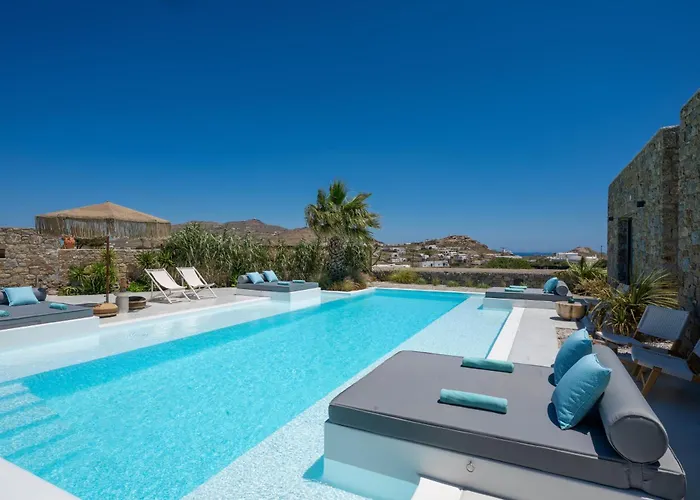 Lägenhetshotell Myconian Theros All Suite Hotel Ano Mera