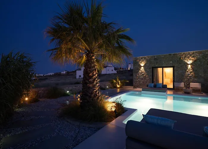 Апарт-отель Myconian Theros All Suite Hotel