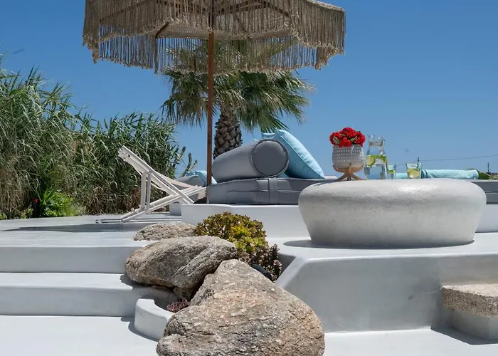 Myconian Theros All Suite Hotel Lägenhetshotell Ano Mera