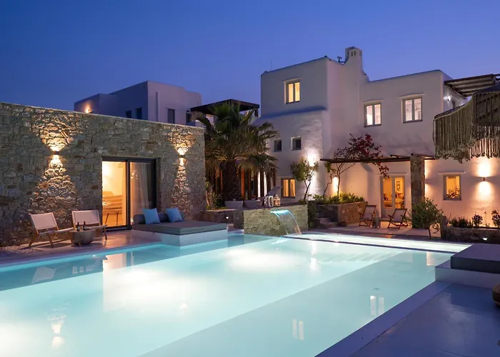 아파트호텔 Myconian Theros All Suite Hotel 4*